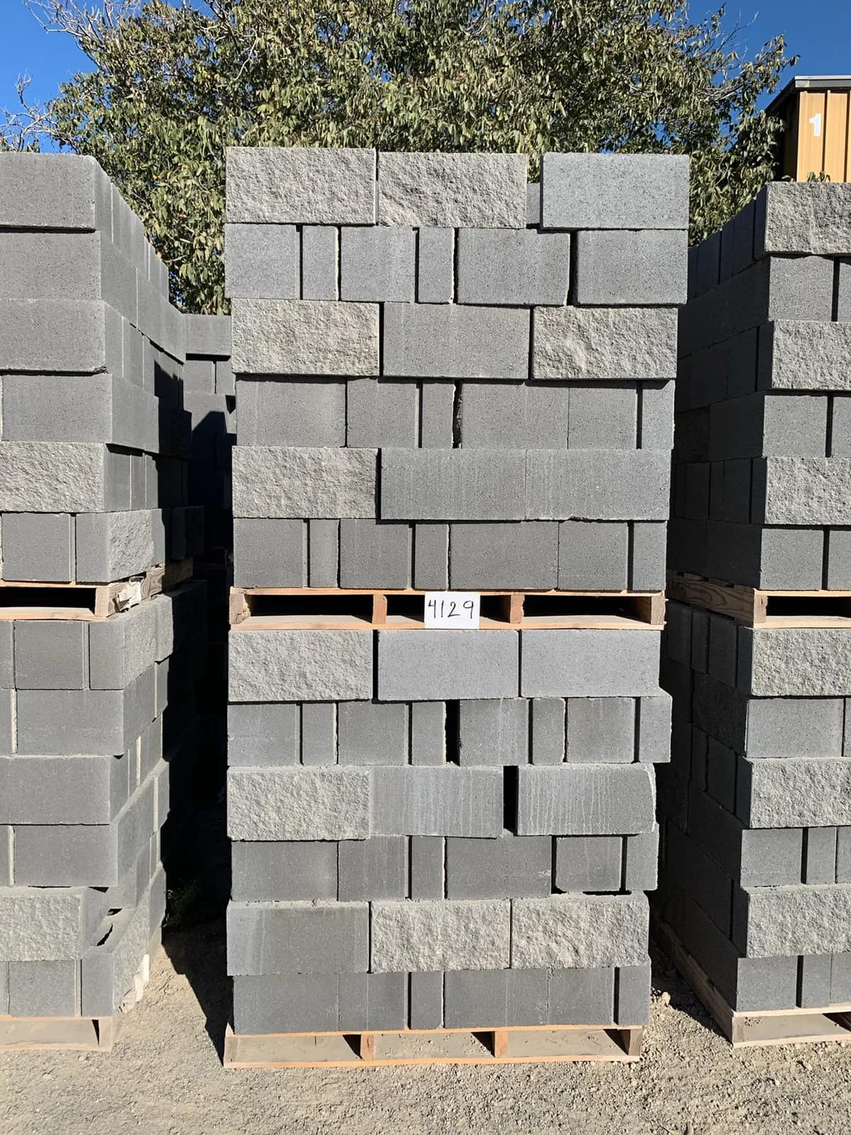 (2) Pallets 12x8x16 Split One Side Open End Standard Charcoal, photo 2 of 3
