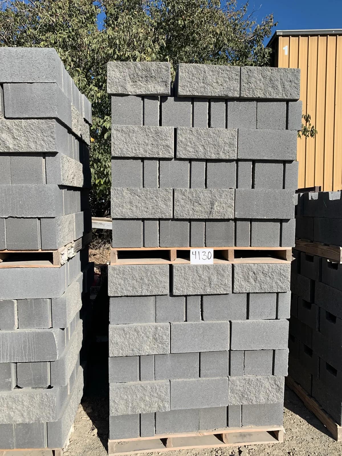 (2) Pallets 12x8x16 Split One Side Open End Standard Charcoal, photo 2 of 3