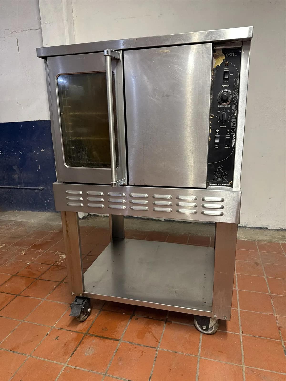 American Range Natural Gas/Electric Convection Oven Single With Stand, photo 4 of 7