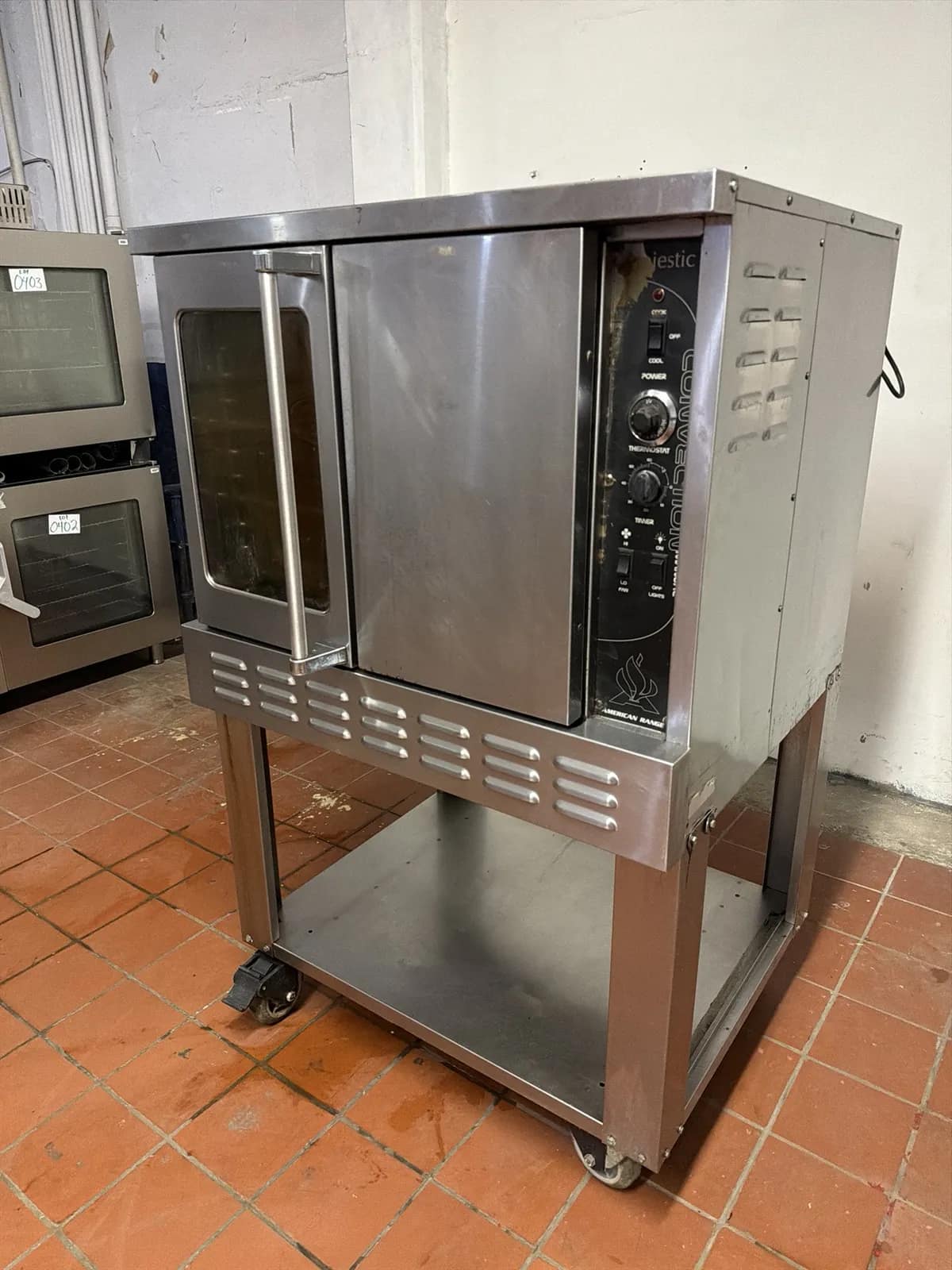 American Range Natural Gas/Electric Convection Oven Single With Stand, photo 3 of 7