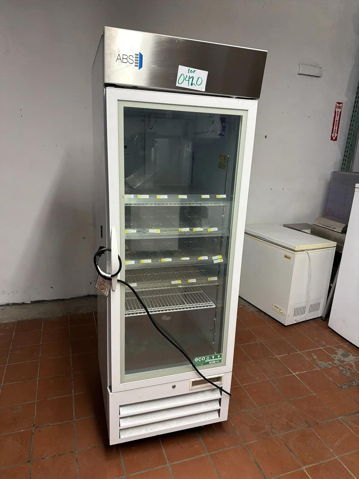 ABS Single Glass Door Refrigerator, photo 2 of 5