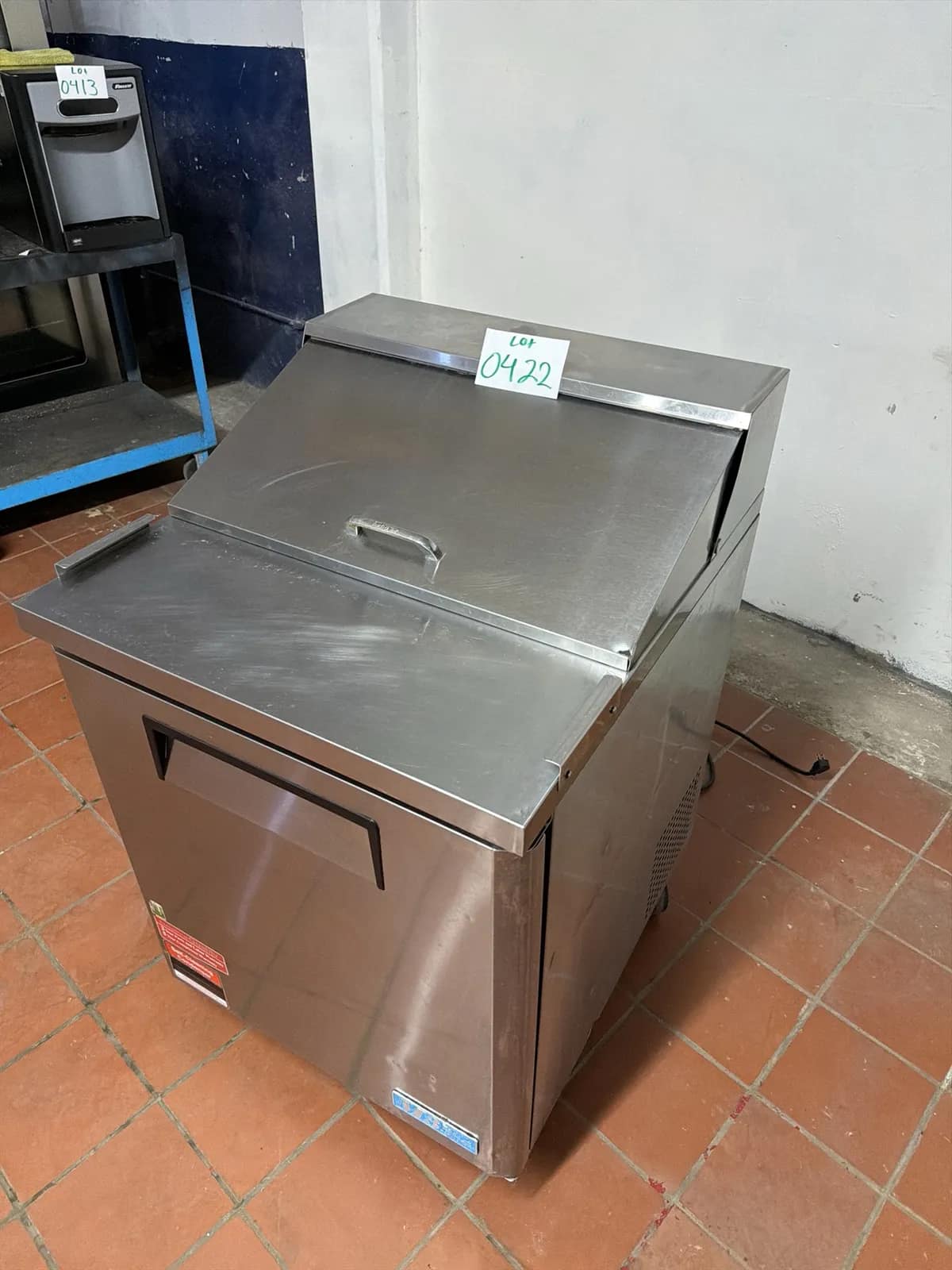 Turbo Air Single Door Prep Table, photo 3 of 7