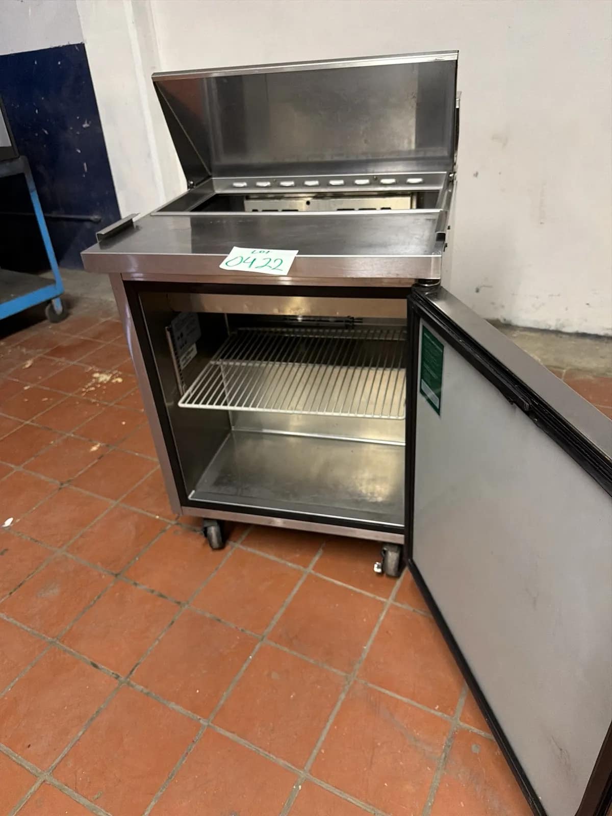 Turbo Air Single Door Prep Table, photo 5 of 7