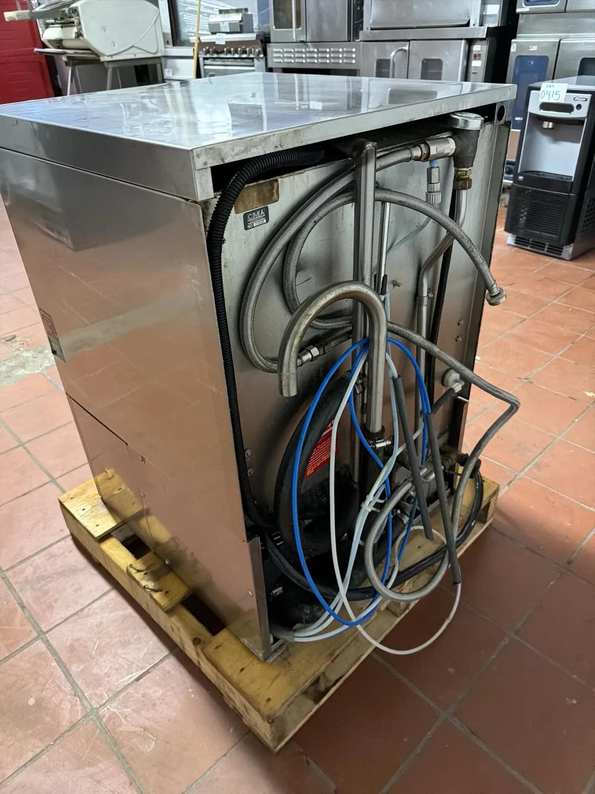CMA 181GW Commercial Dishwasher/Glasswasher High Temp 220 Volts, photo 6 of 6