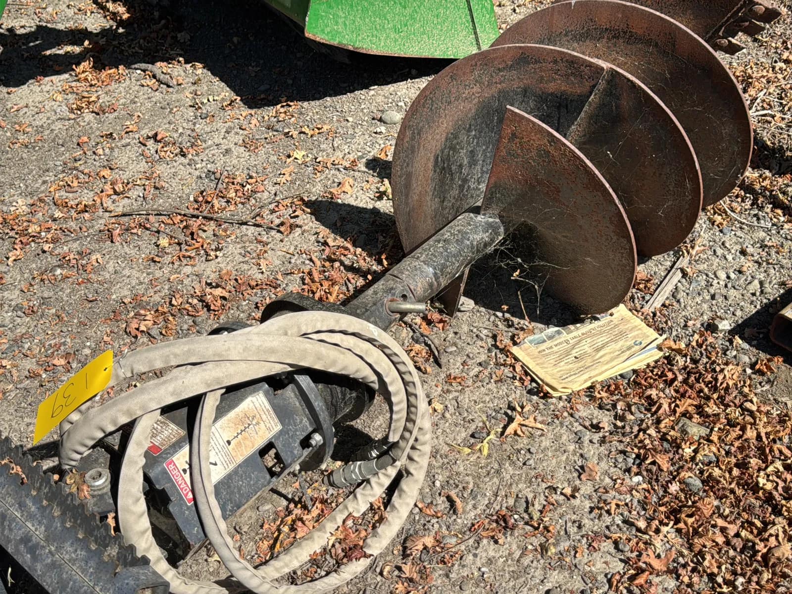 Bobcat Auger Attachment for Skid Steer, photo 4 of 13