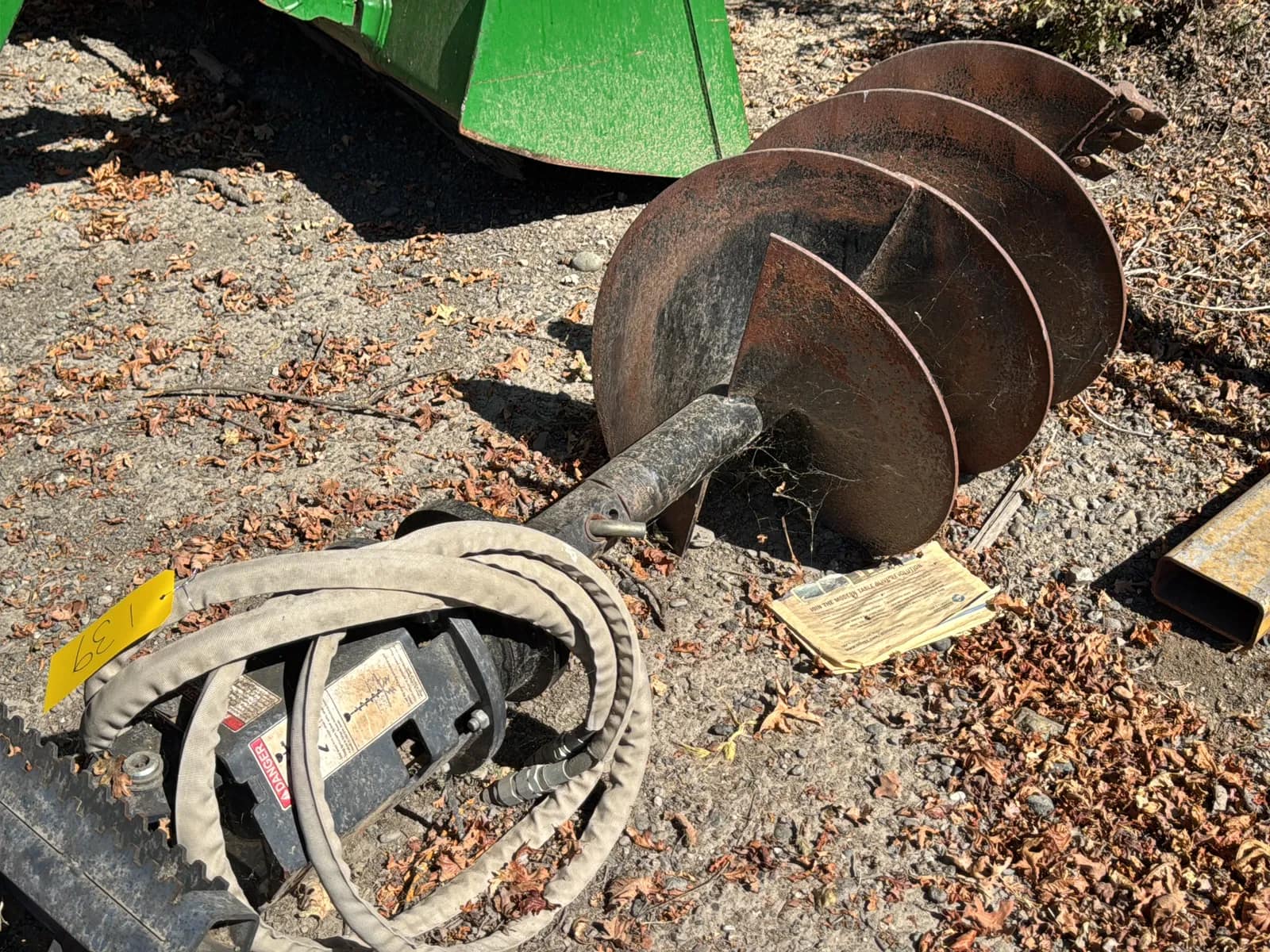 Bobcat Auger Attachment for Skid Steer, photo 3 of 13