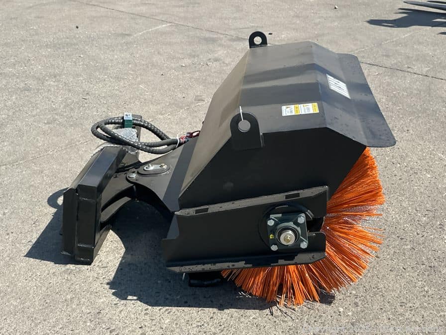 2026 IRanch Angle Sweeper for Mini Skid Steer (Unused), photo 4 of 12