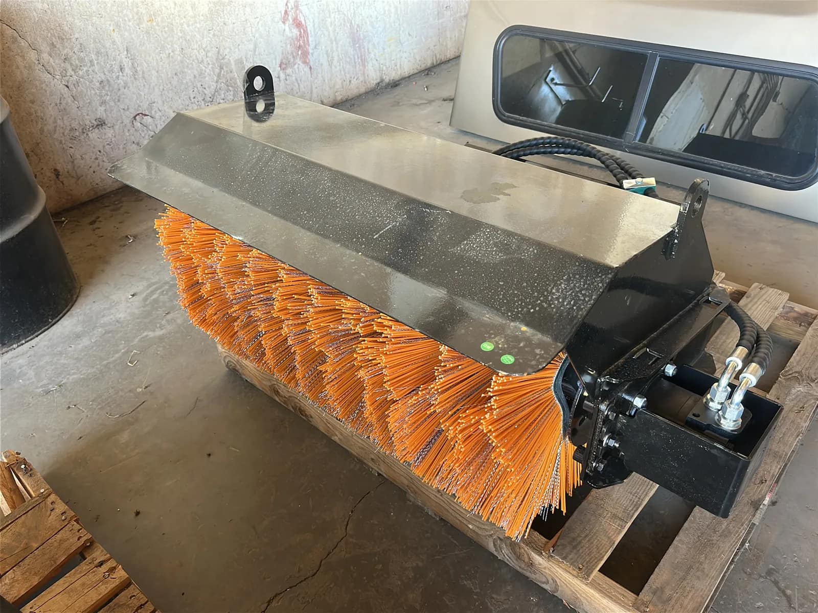 2026 IRanch Angle Sweeper for Mini Skid Steer (Unused), photo 10 of 12