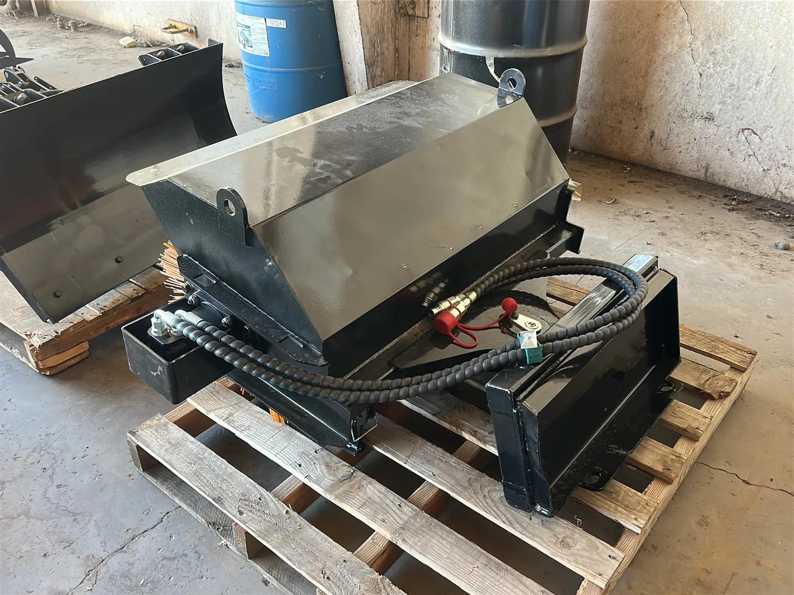 2026 IRanch Angle Sweeper for Mini Skid Steer (Unused), photo 12 of 12