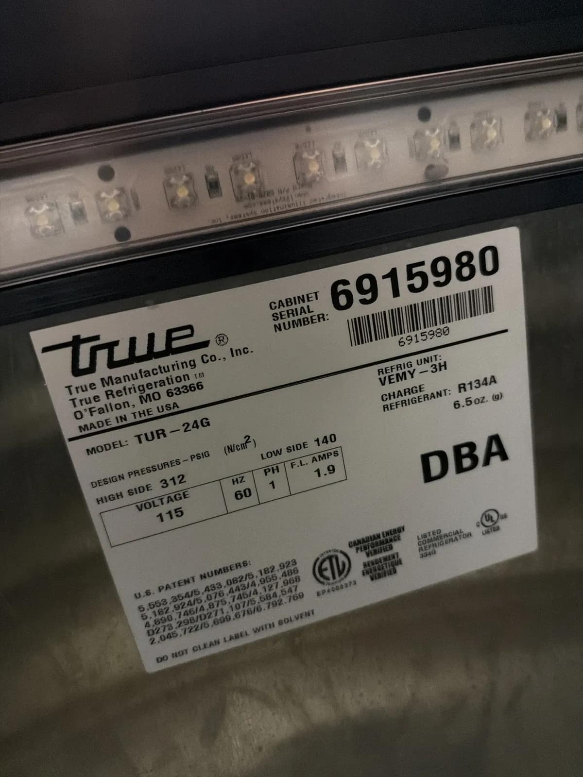 True Beverage Cooler, photo 7 of 7