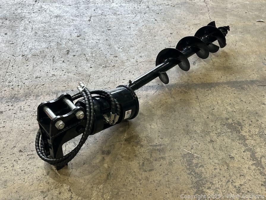 2026 IRanch 20cm Drill Auger Attachment for Mini Excavator (Unused), photo 6 of 8