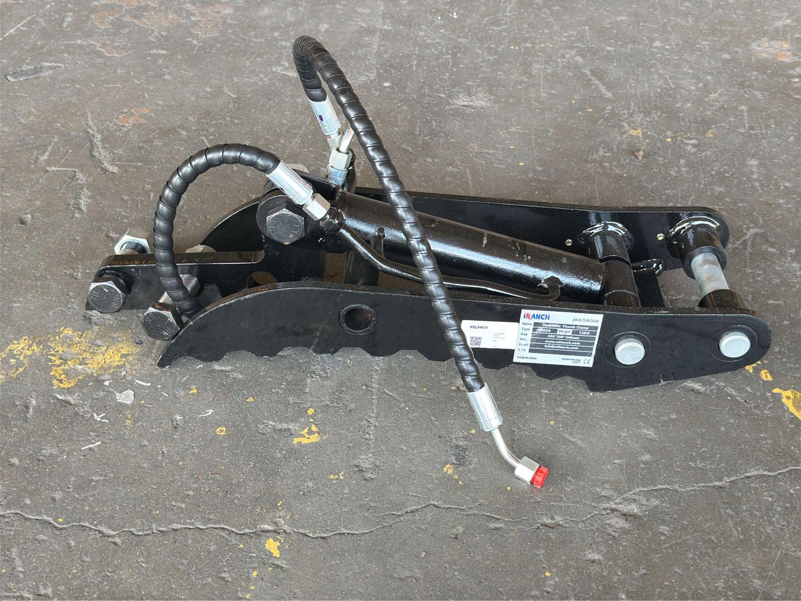 2026 IR IREAS Hydraulic Thumb Clamp for Mini Excavator (Unused), photo 2 of 5