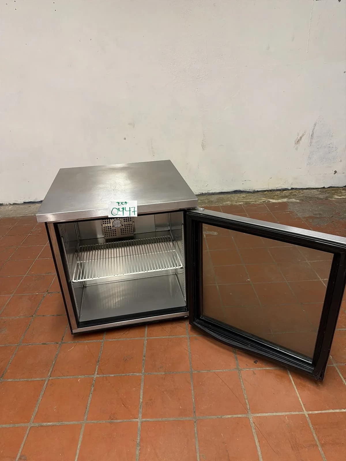 True Glass Door Refrigerator Under Counter, photo 6 of 9