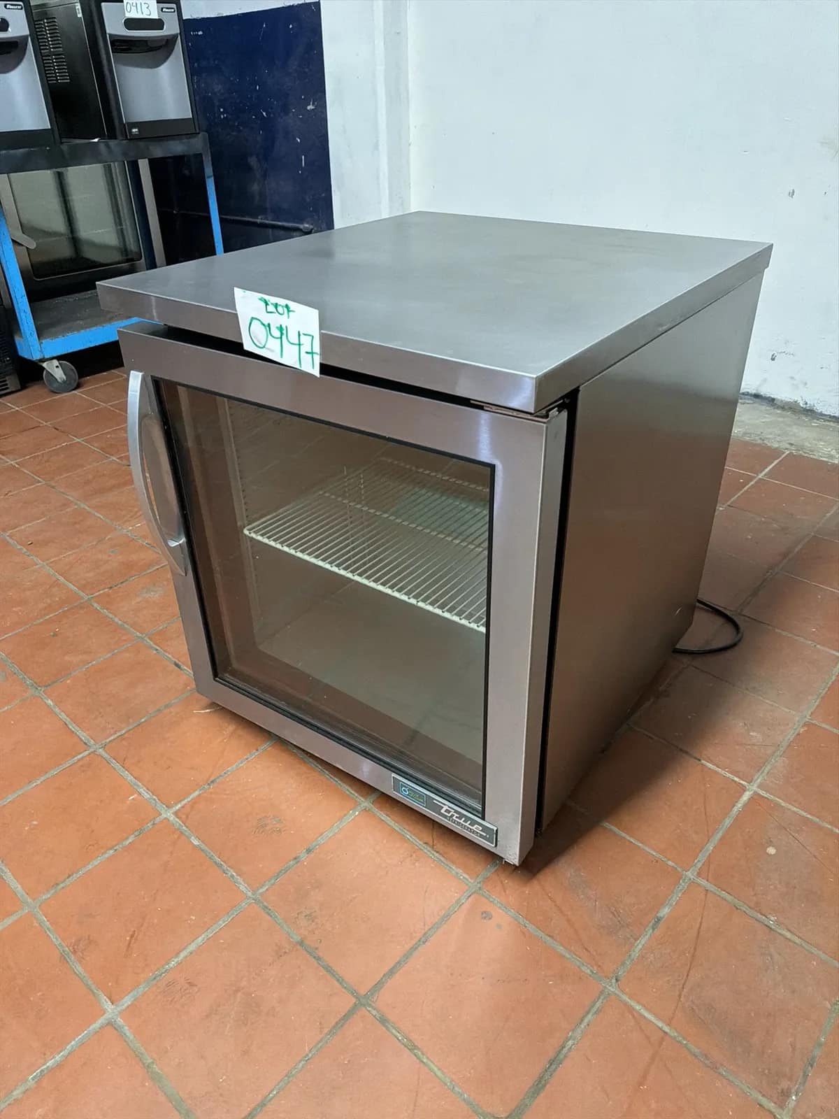 True Glass Door Refrigerator Under Counter, photo 3 of 9