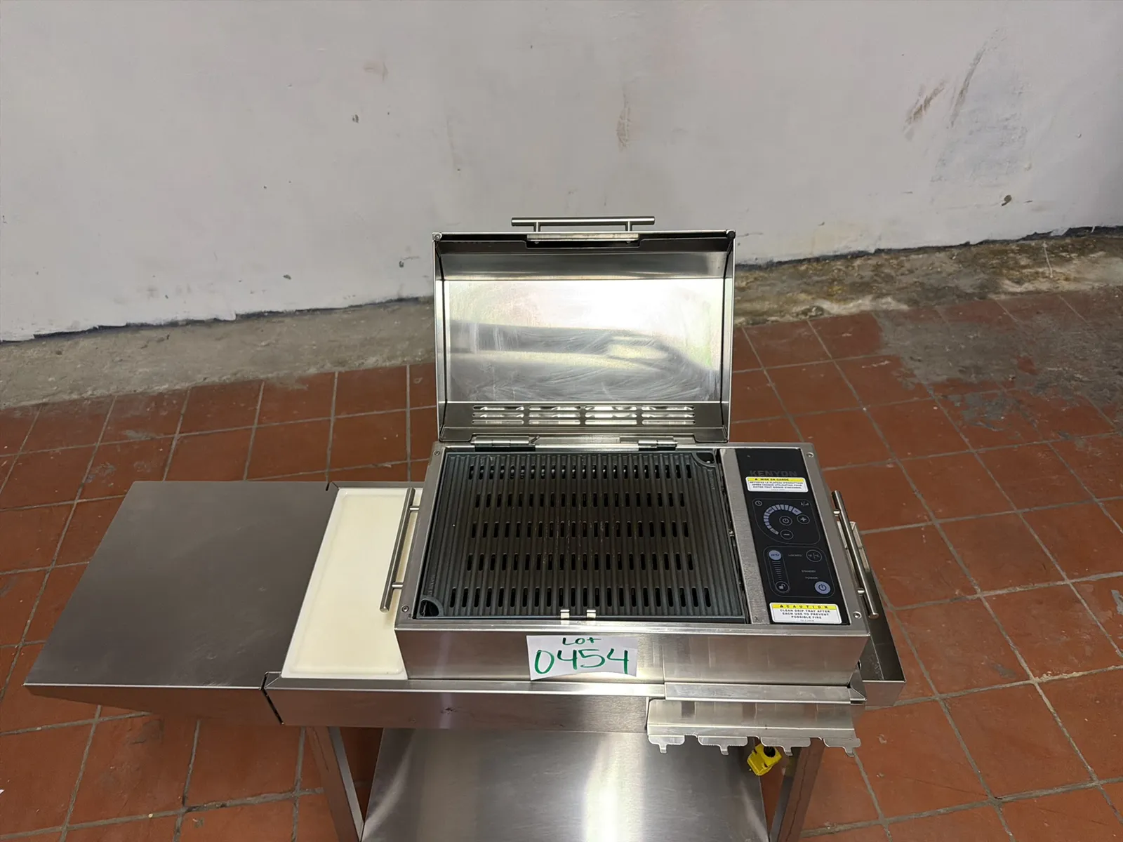 Stainless Steel Electric Grill With Adjustable Temperature Control, photo 6 of 7