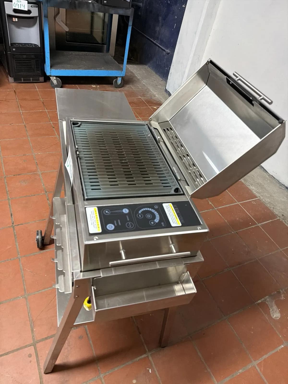 Stainless Steel Electric Grill With Adjustable Temperature Control, photo 3 of 7