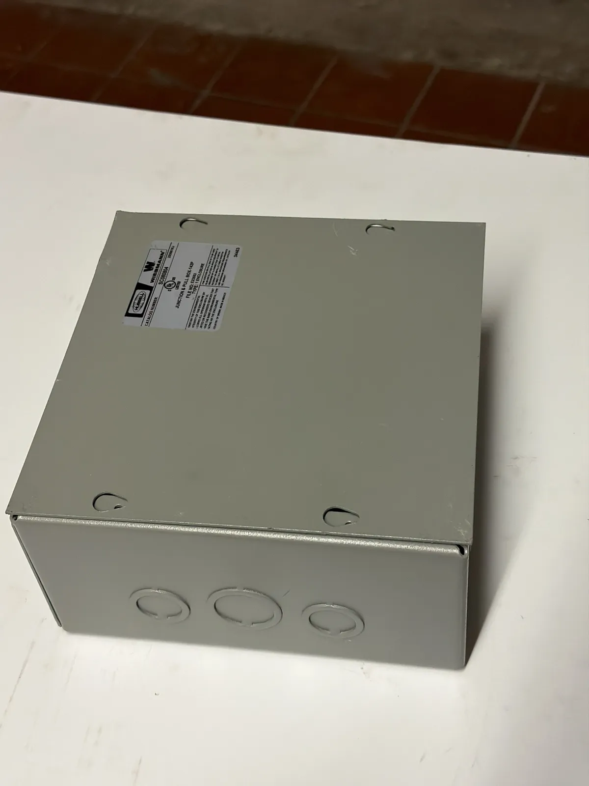 (5) Electrical Junction & Pull Box With Three Knockouts, photo 6 of 9