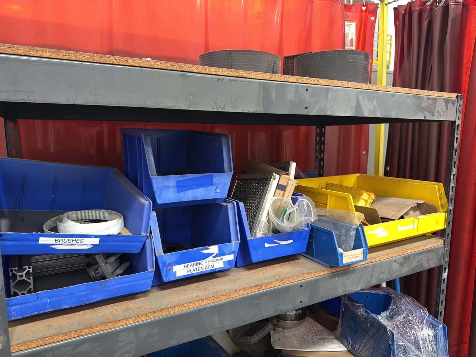 Contents Of Corner: Toolbox With Contents, Steel Rack With Contents, photo 8 of 11