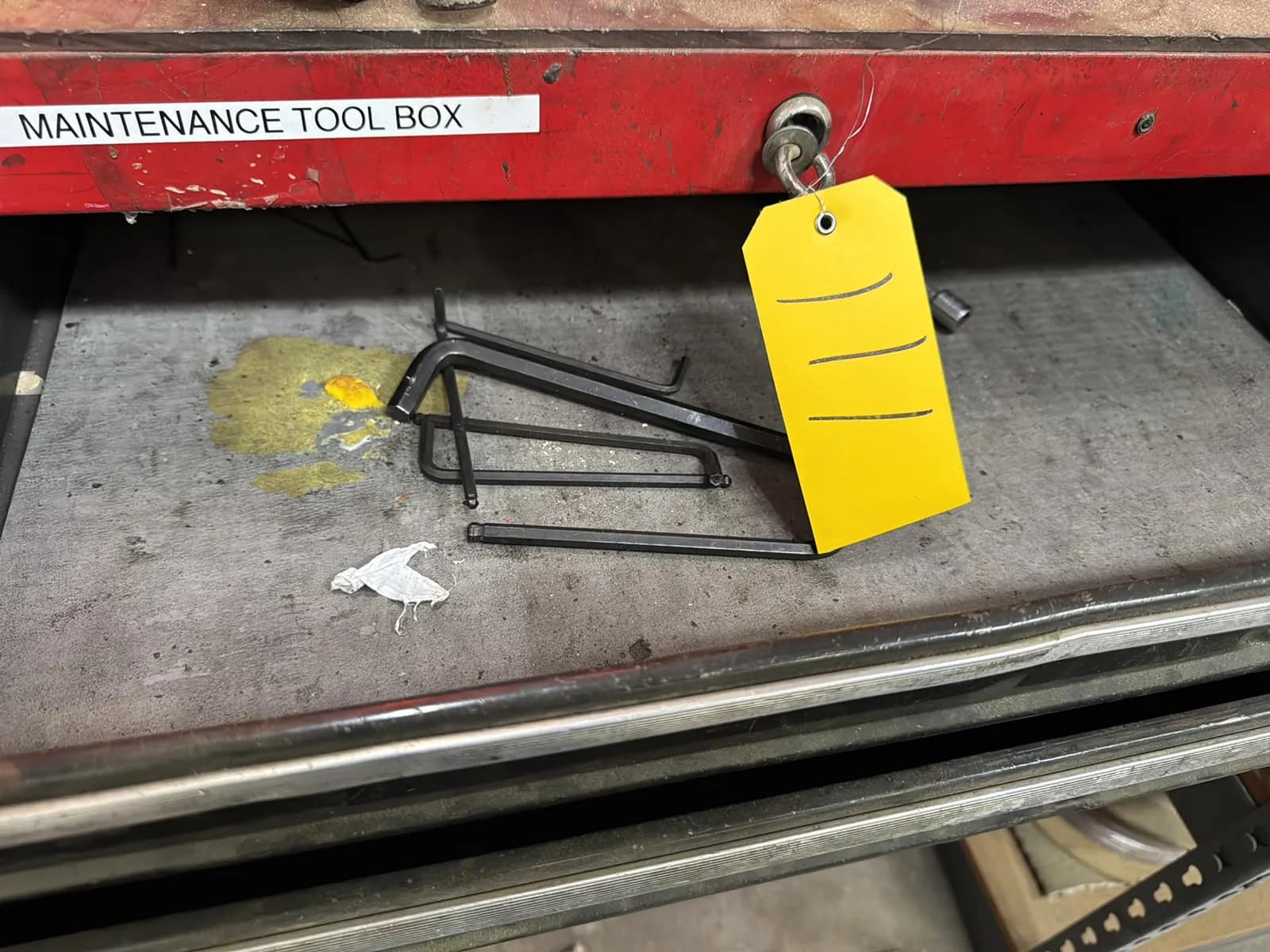 Contents Of Corner: Toolbox With Contents, Steel Rack With Contents, photo 3 of 11