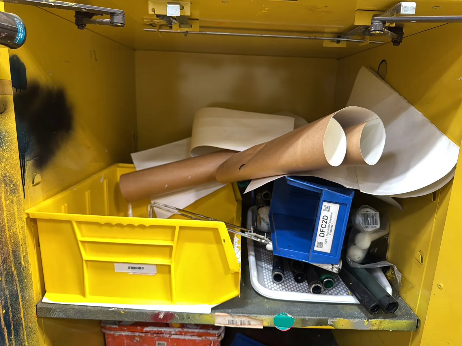 Flammable Storage Cabinet With Contents, photo 5 of 9