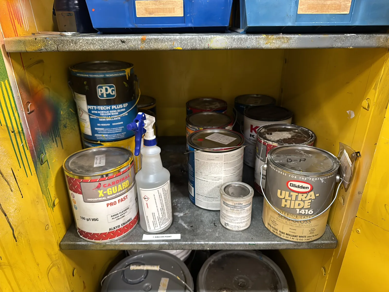 Flammable Storage Cabinet With Contents, photo 5 of 6