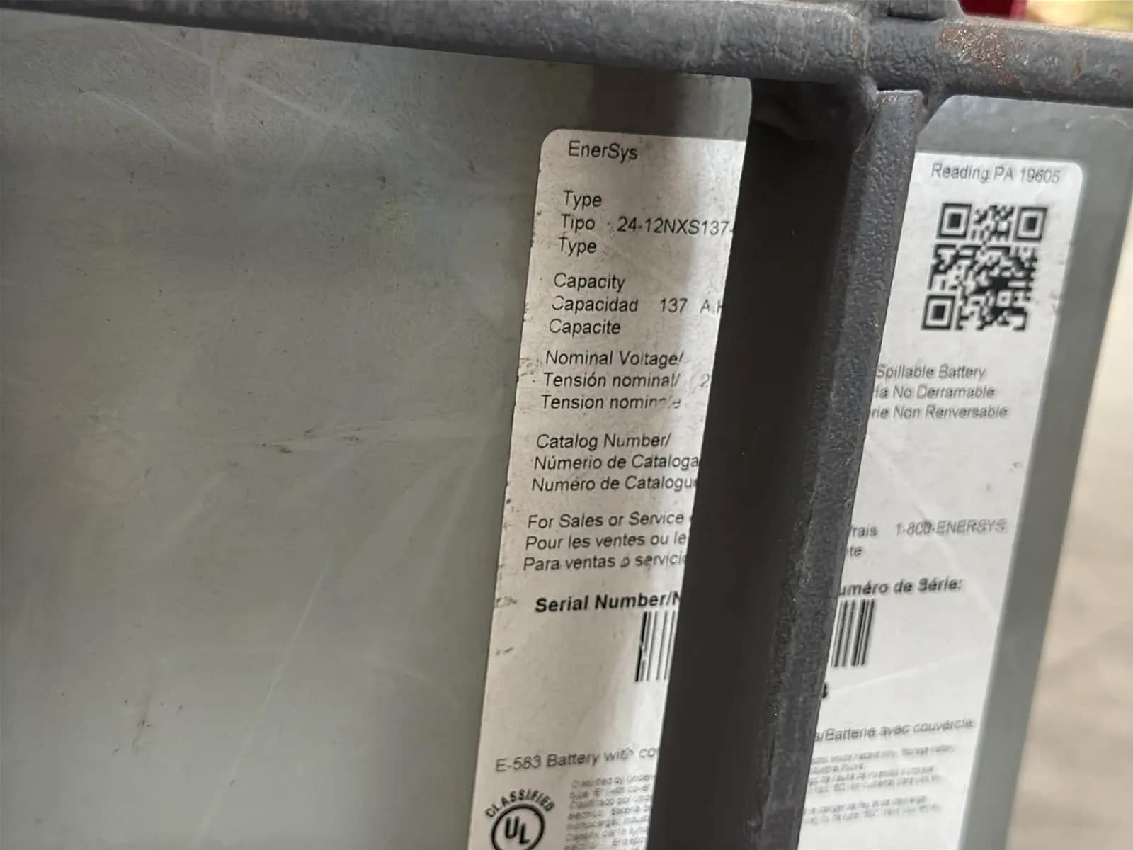 Crown WP 4500lb Capacity Electric Pallet Jack, photo 8 of 10