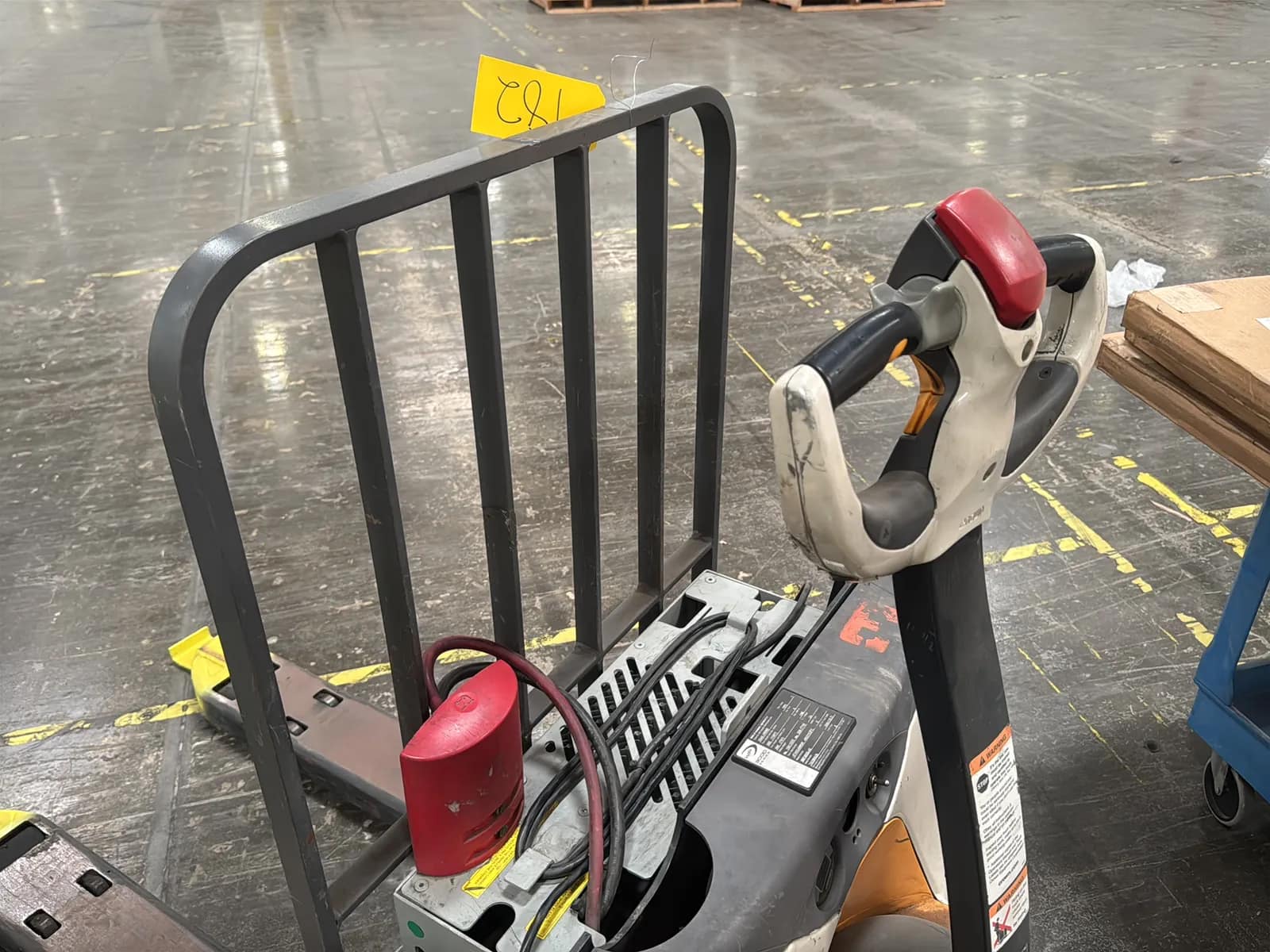 Crown WP 4500 Lb Capacity Electric Pallet Jack, photo 8 of 9
