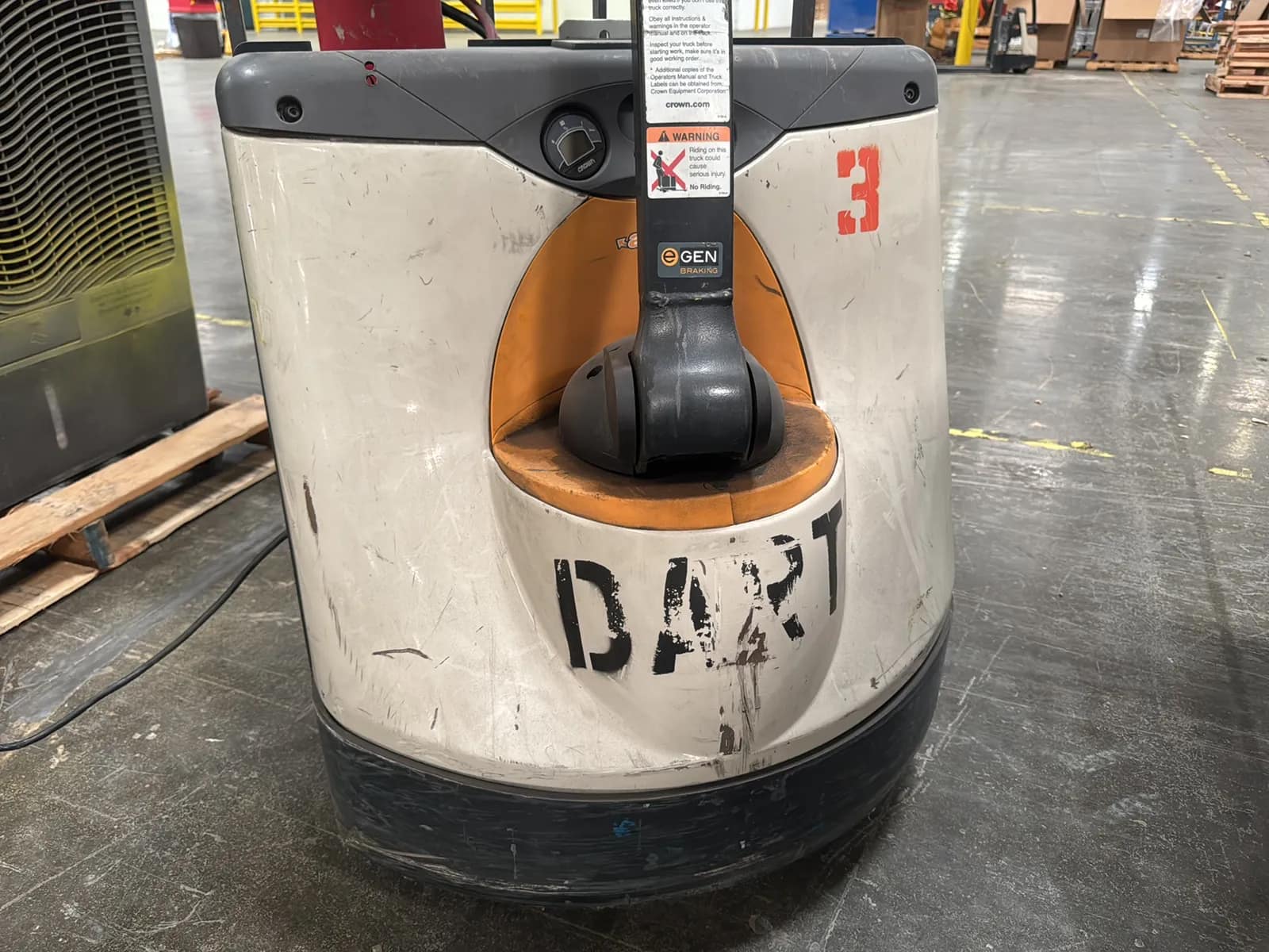 Crown WP 4500 Lb Capacity Electric Pallet Jack, photo 6 of 9