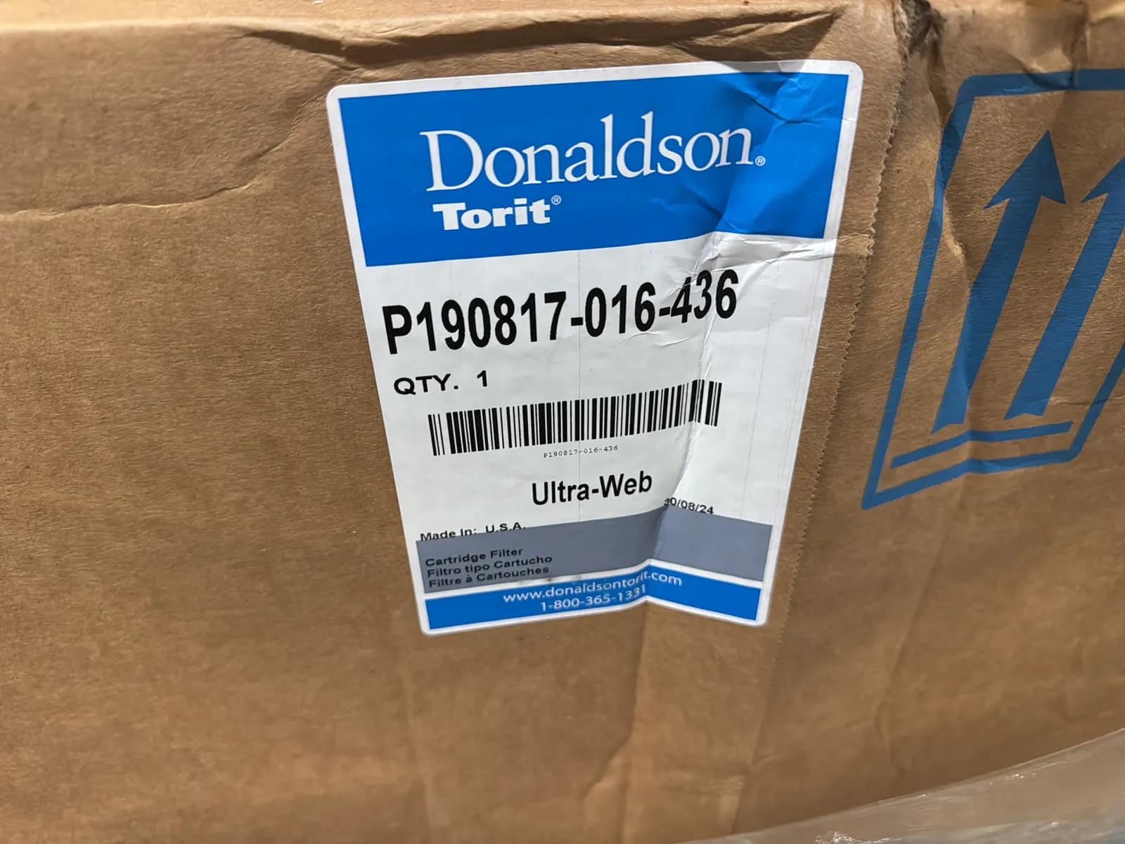 Contents Of Pallet: Donaldson Torit Ultra-Web Filters, photo 2 of 6