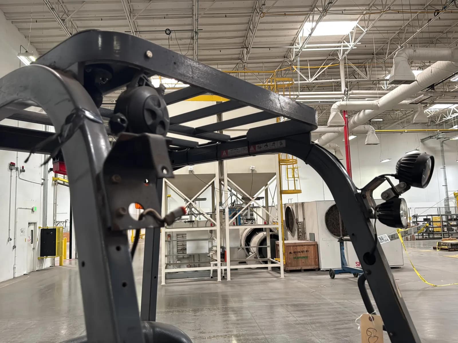 Toyota 7FBCU15 3,000lb Capacity Electric Forklift With Cascade Bale Clamp, photo 50 of 55