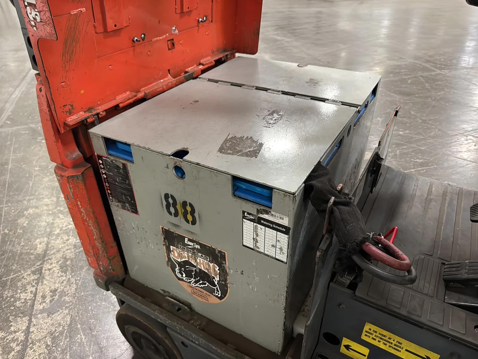 Toyota 7FBCU15 3,000lb Capacity Electric Forklift With Cascade Bale Clamp, photo 24 of 55