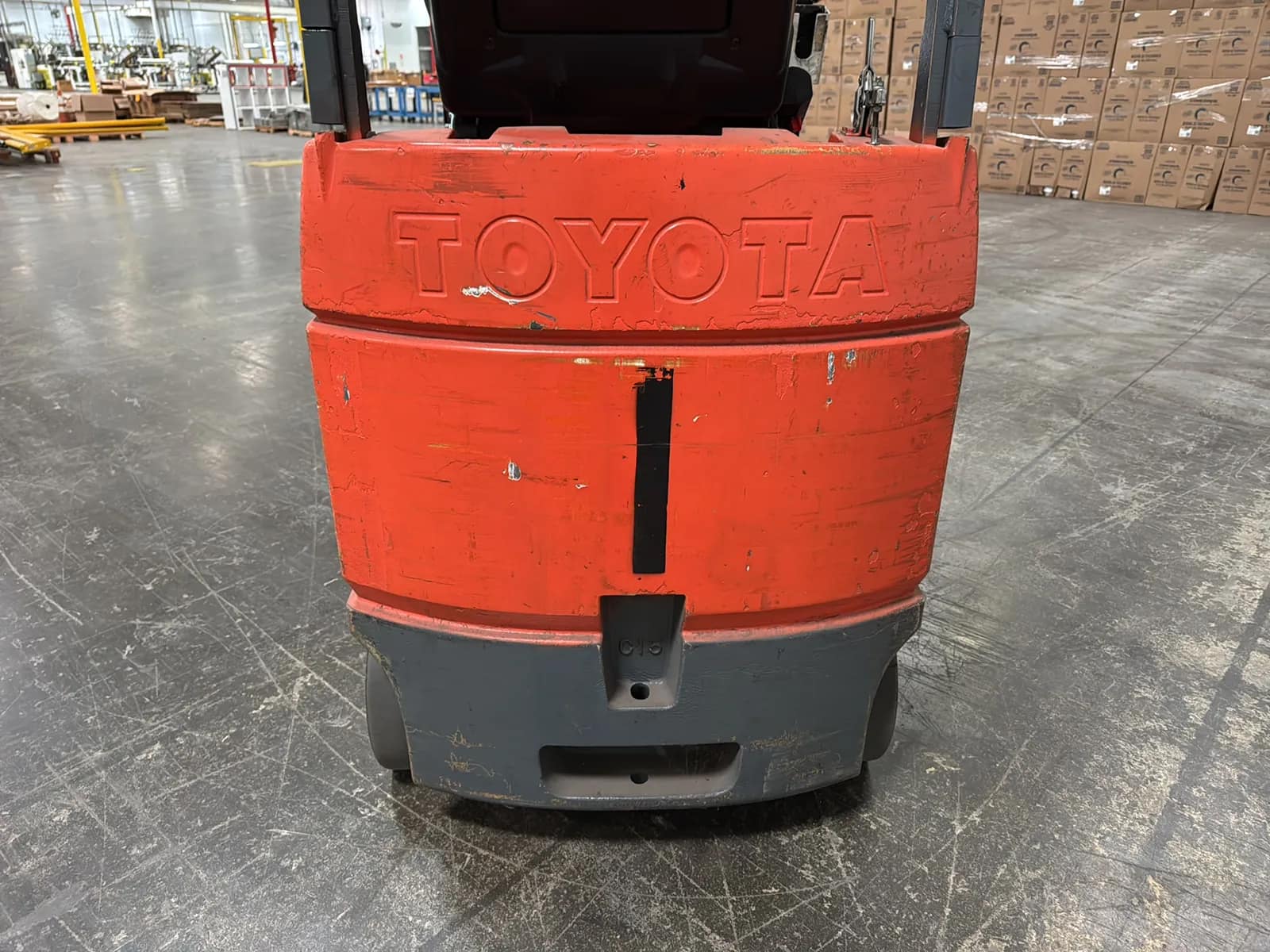 Toyota 7FBCU15 3,000lb Capacity Electric Forklift With Cascade Bale Clamp, photo 13 of 55