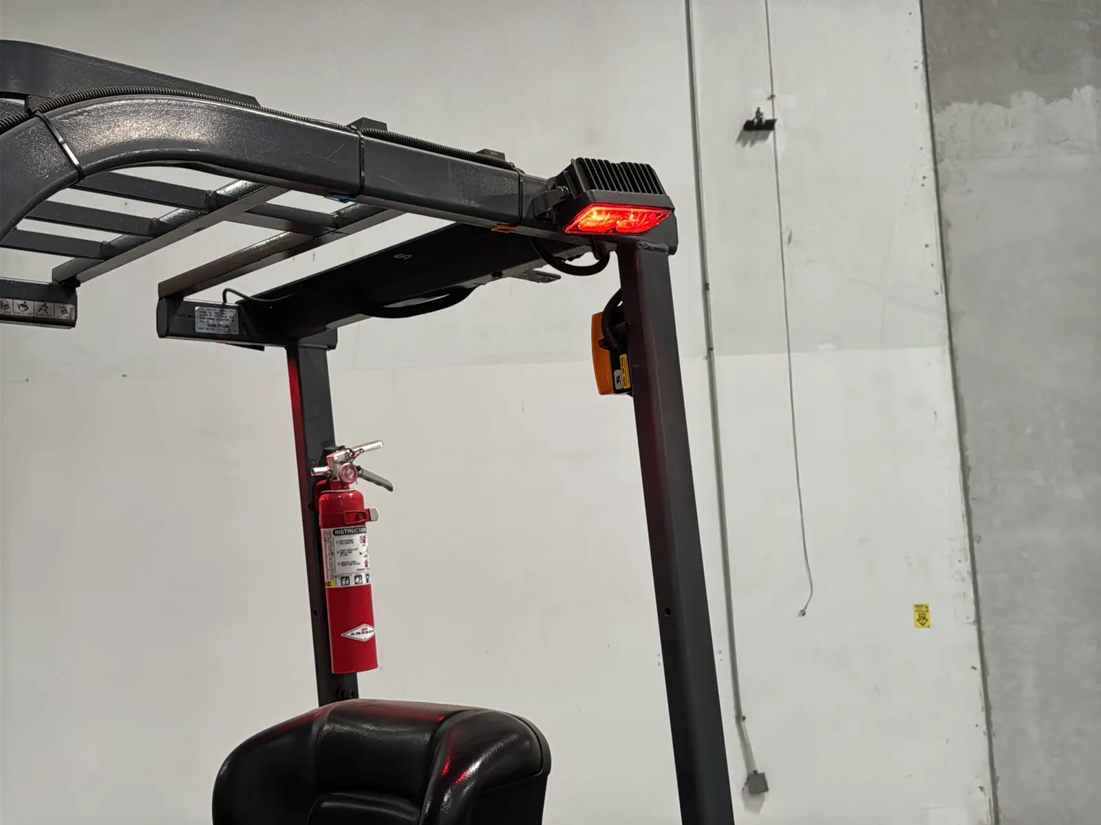 Toyota 7FBCU15 3,000lb Capacity Electric Forklift With Cascade Bale Clamp, photo 46 of 48