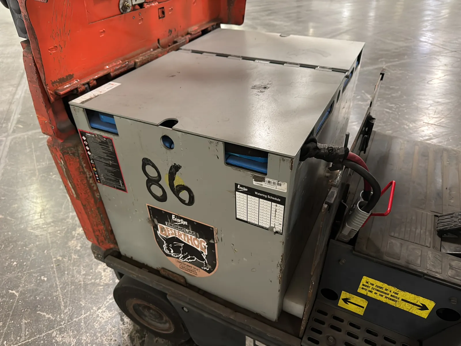 Toyota 7FBCU15 3,000lb Capacity Electric Forklift With Cascade Bale Clamp, photo 31 of 48