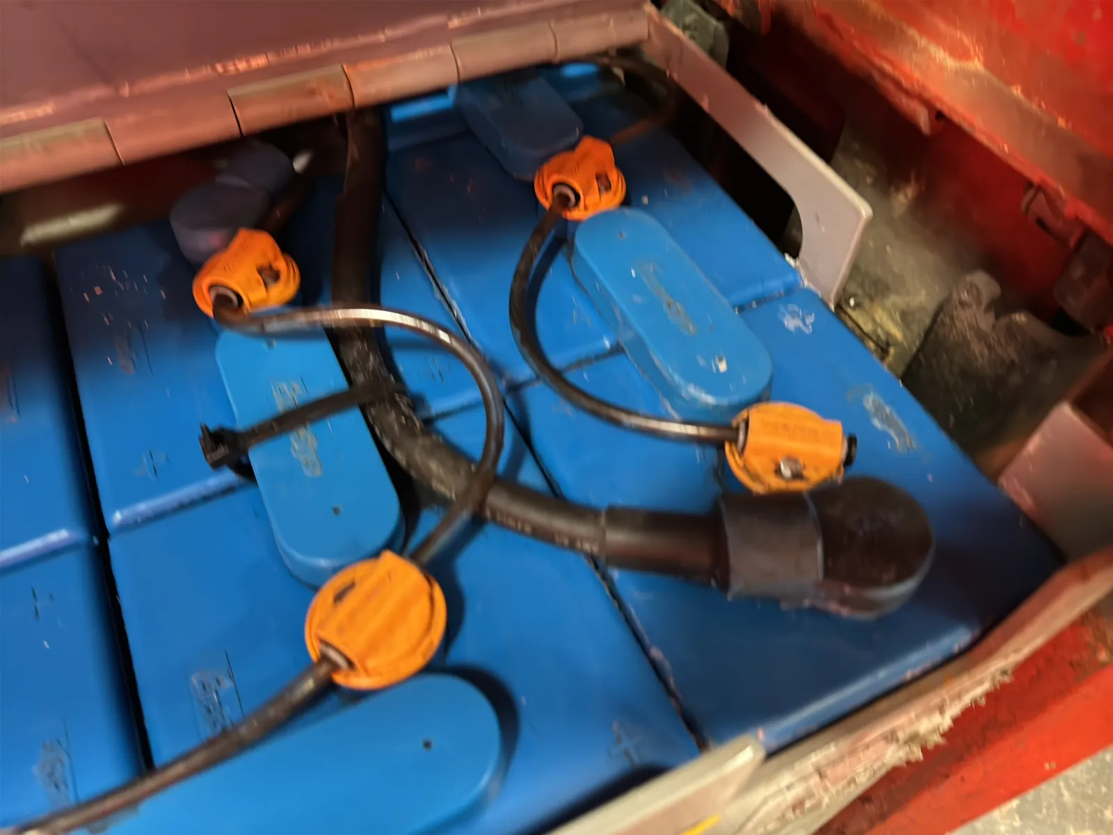 Toyota 7FBCU15 3,000lb Capacity Electric Forklift With Cascade Bale Clamp, photo 36 of 45
