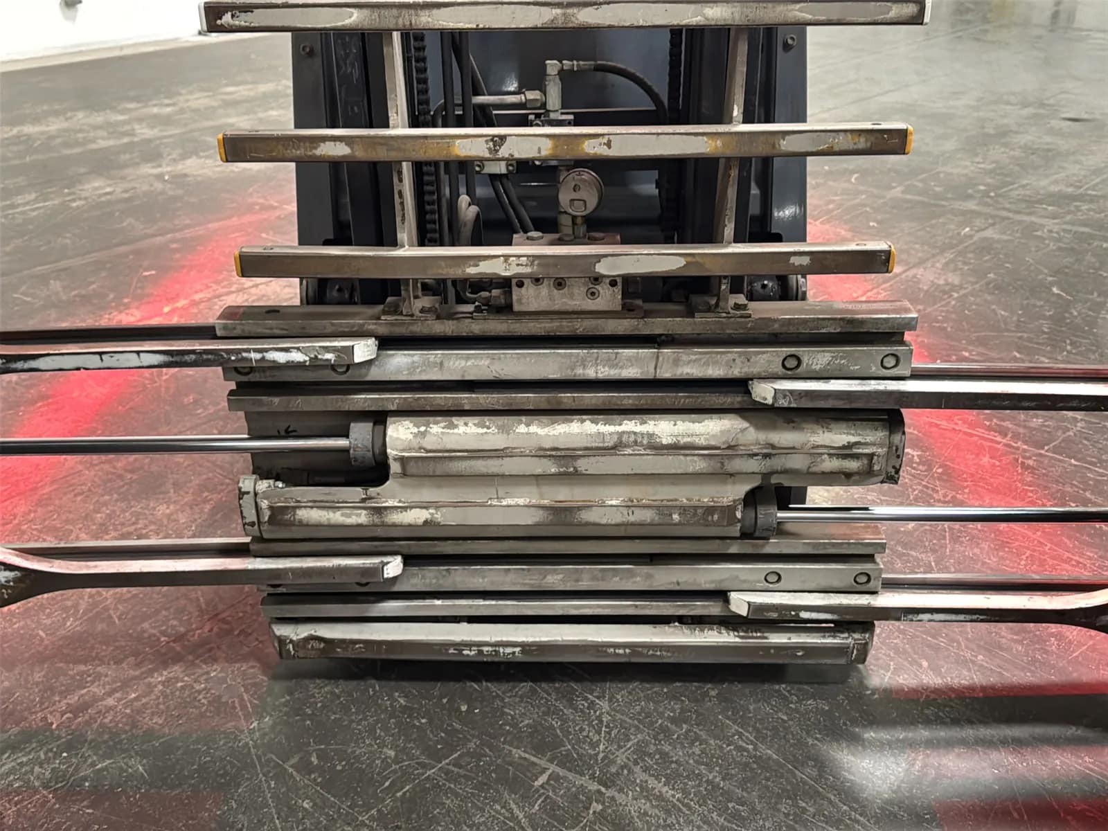 Toyota 7FBCU15 3,000lb Capacity Electric Forklift With Cascade Bale Clamp, photo 11 of 45