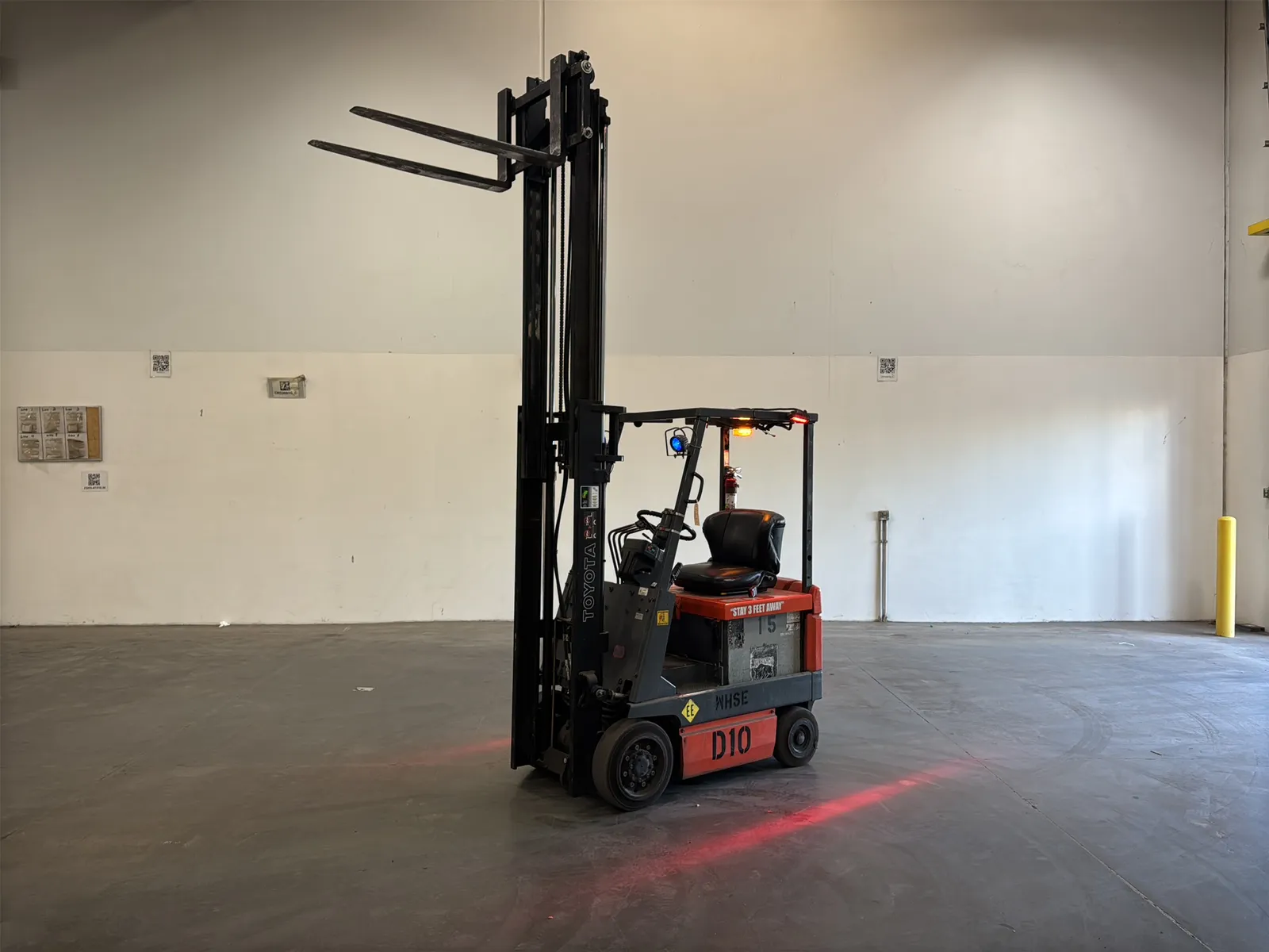 Toyota 5FBCU15 2,700lb Capacity Electric Forklift, photo 2 of 51
