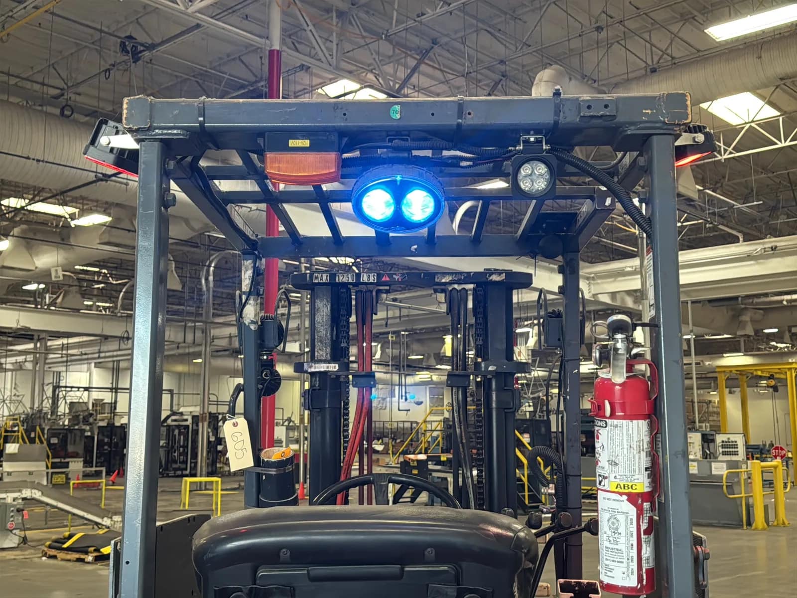 Toyota 5FBCU15 2,700lb Capacity Electric Forklift With Cascade Bale Clamp, photo 24 of 49