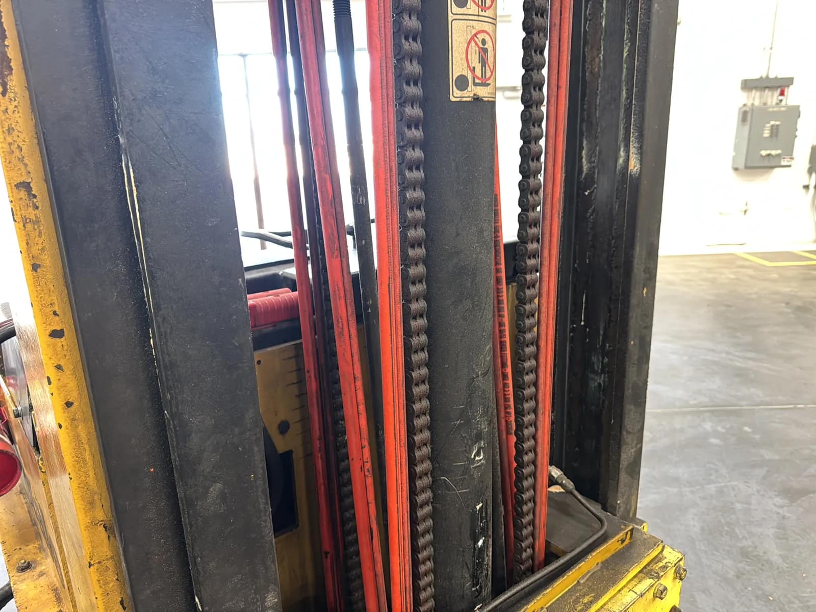 Yale 2,250lb Capacity Electric Standing Forklift, photo 39 of 43