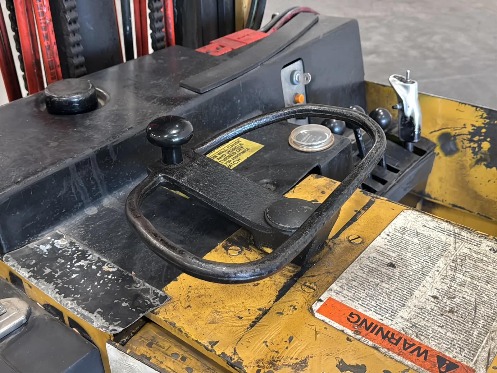 Yale 2,250lb Capacity Electric Standing Forklift, photo 11 of 43