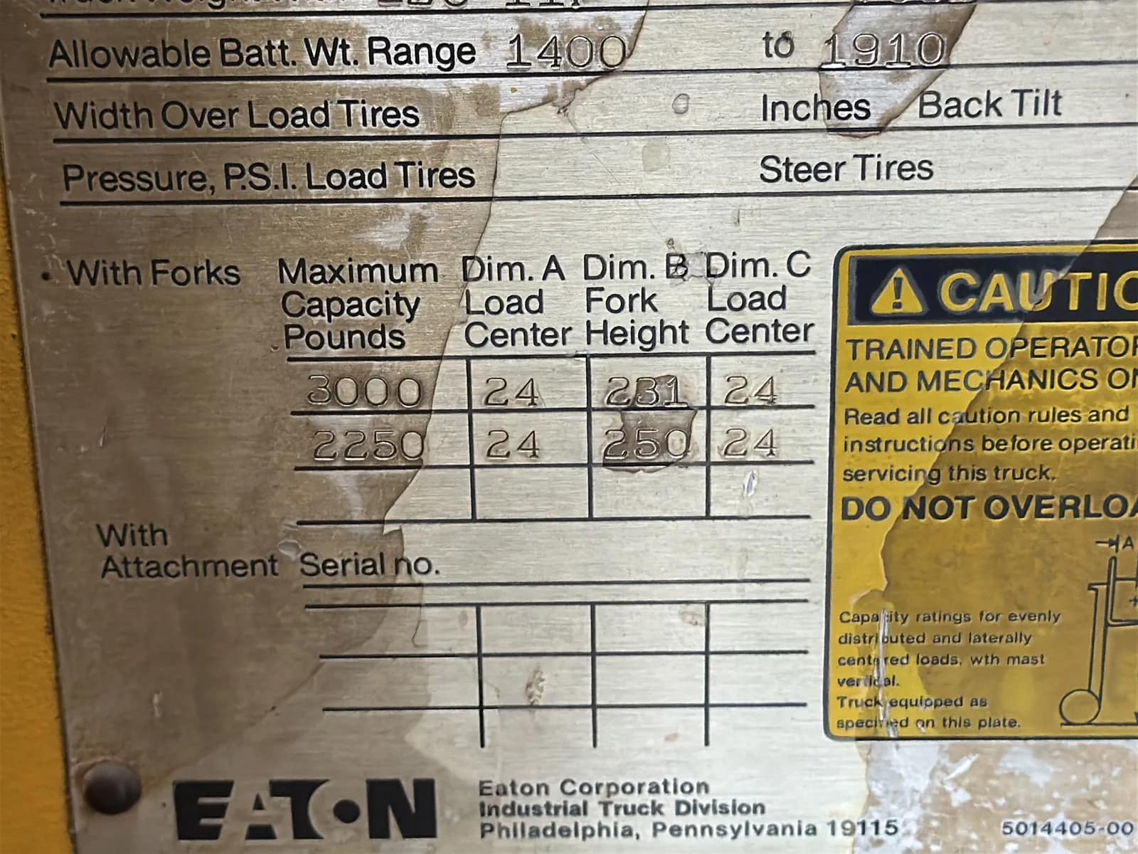 Yale 2,250lb Capacity Electric Standing Forklift, photo 27 of 43
