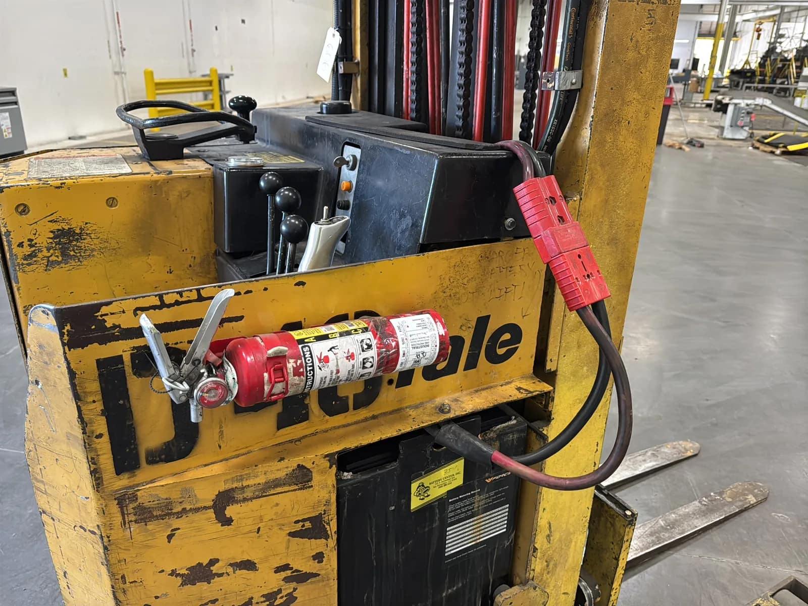 Yale 2,250lb Capacity Electric Standing Forklift, photo 20 of 43