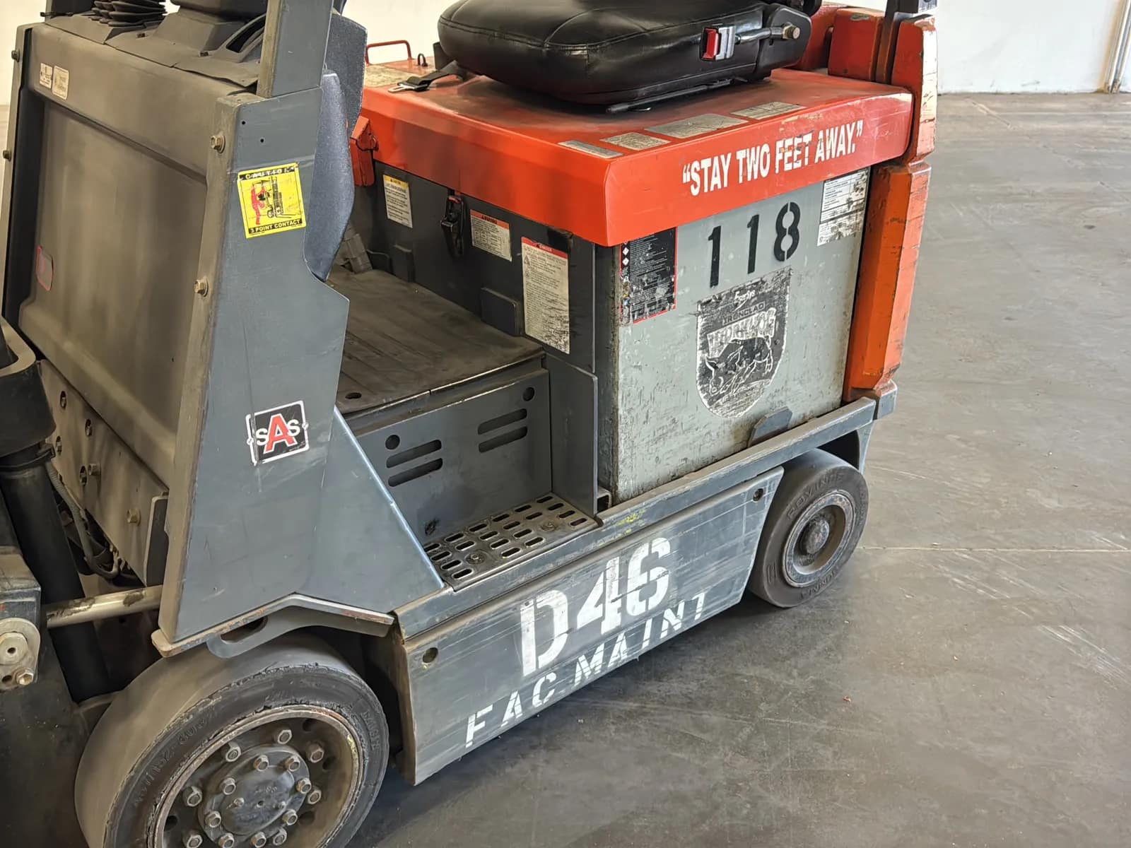 Toyota 5FBCU15 3,000lb Capacity Electric Forklift, photo 11 of 44