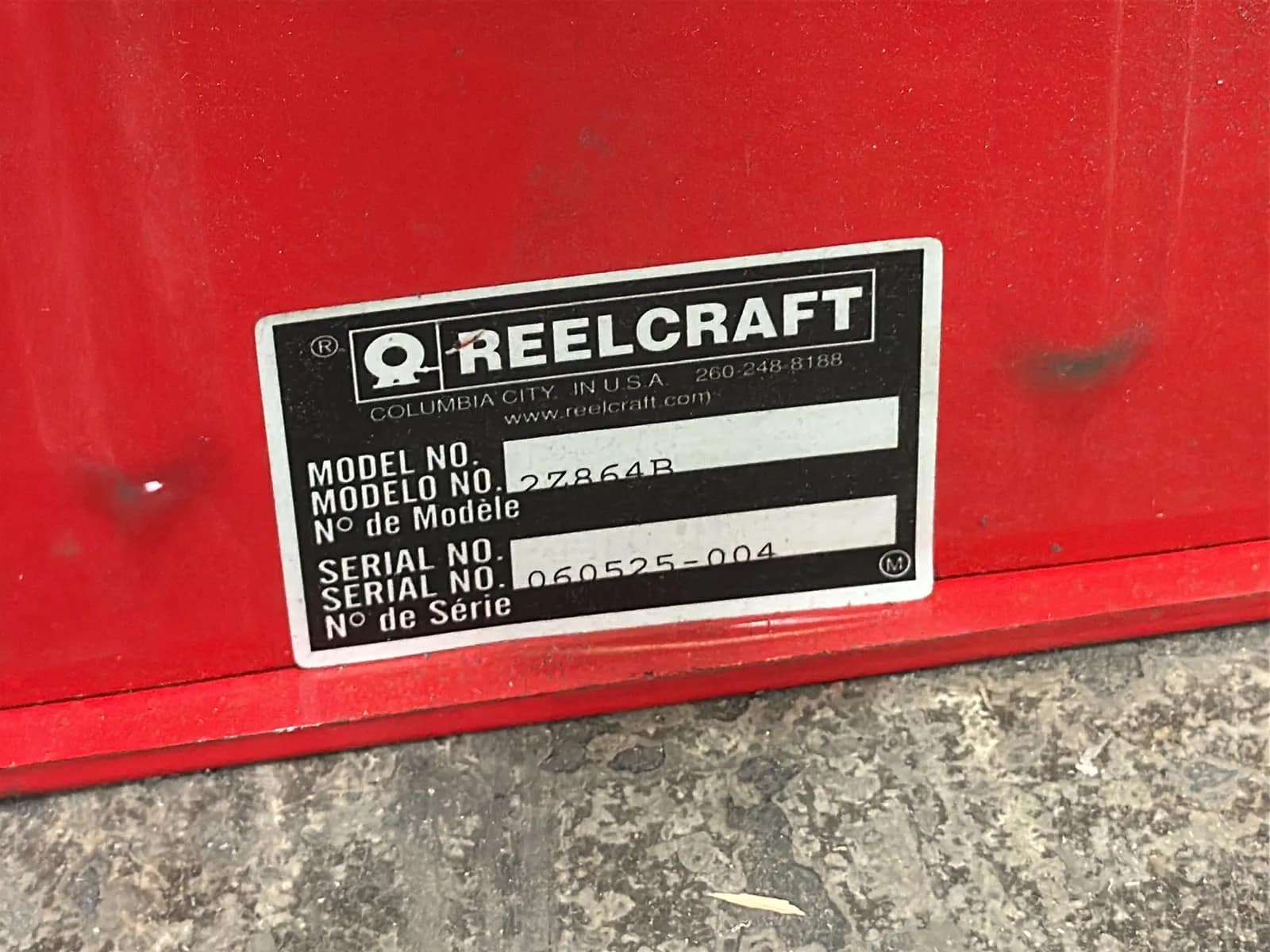 ReelCraft Air Hose Reel, photo 3 of 5