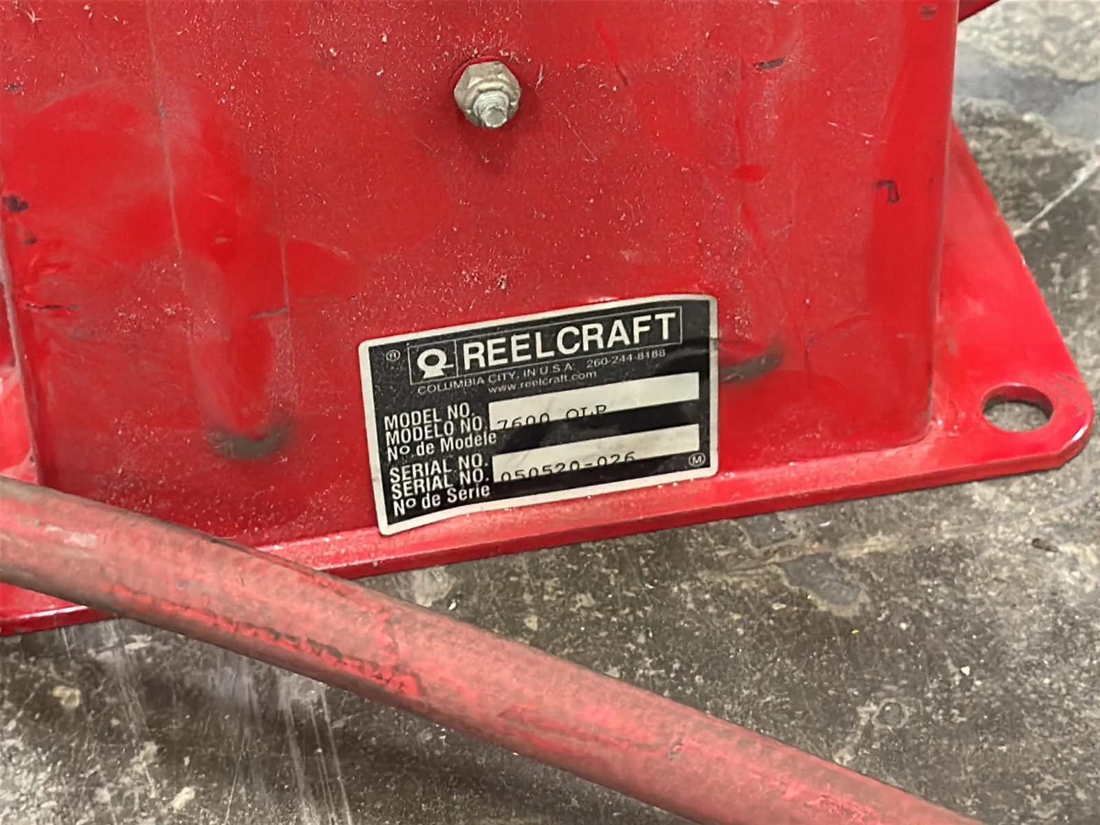 ReelCraft Air Hose Reel, photo 3 of 6