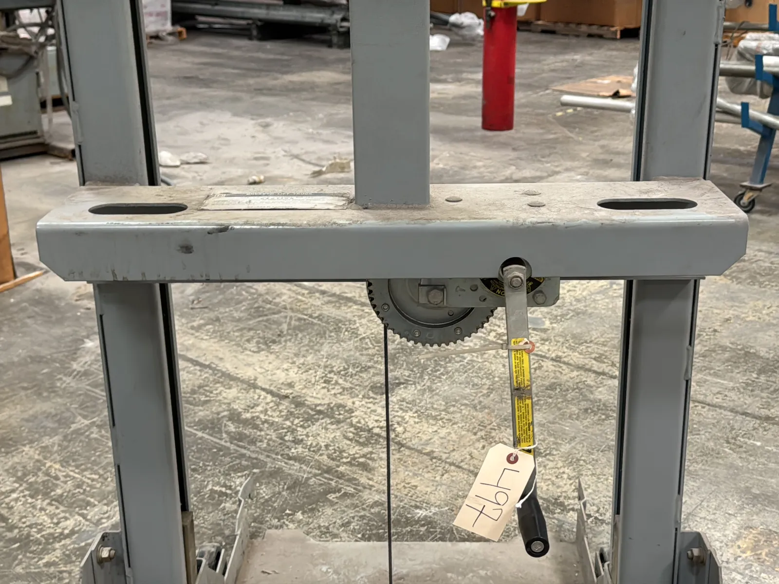 Square D 800lb Capacity Breaker Lift Truck, photo 6 of 15