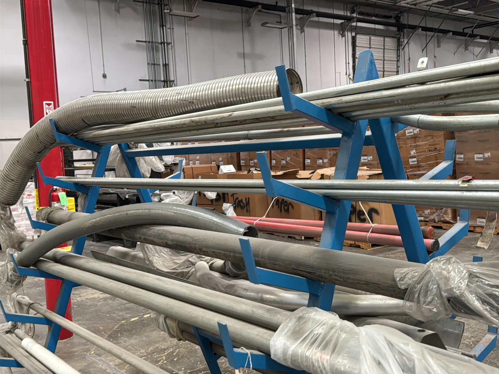 Portable Steel Material Rack (Contents Not Included), photo 4 of 7