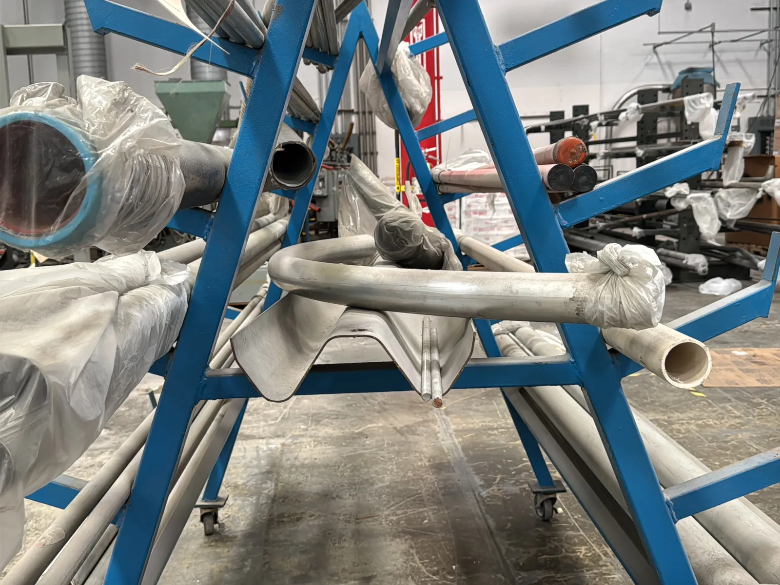 Portable Steel Material Rack (Contents Not Included), photo 6 of 7