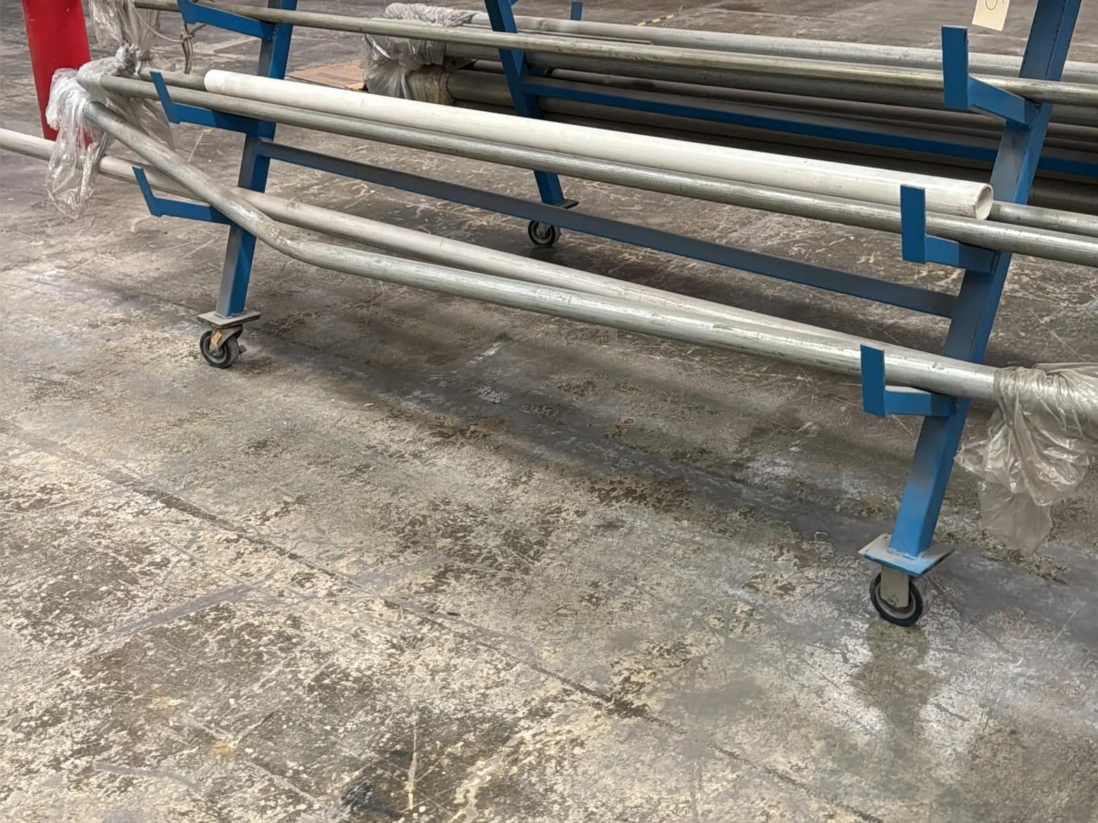 Portable Steel Material Rack (Contents Not Included), photo 2 of 7