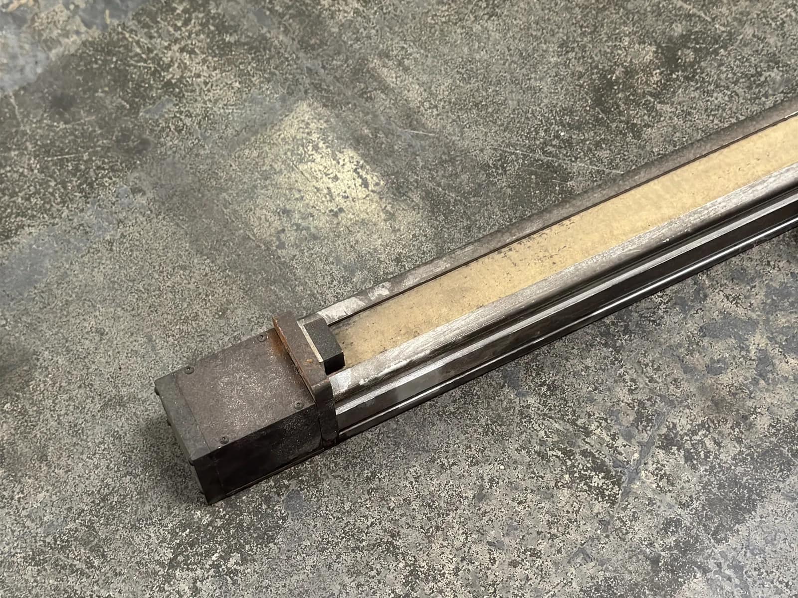 (3) Metal Pieces for Manufacturing Machinery: Actuator and Shafts, photo 2 of 7